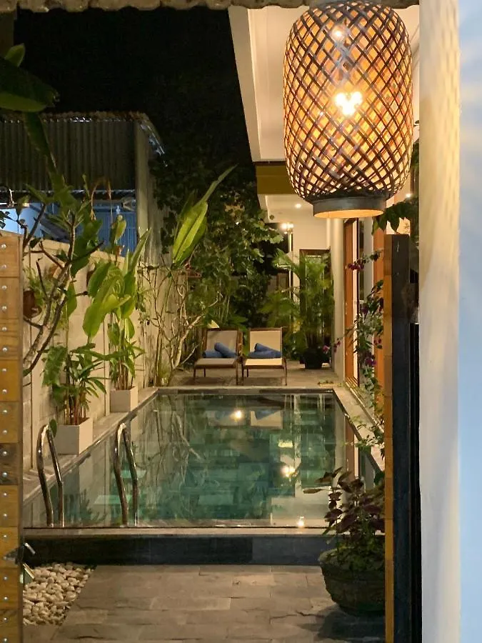 Homestay szállás An Bang Rainbow Beach House Hội An Vietnám